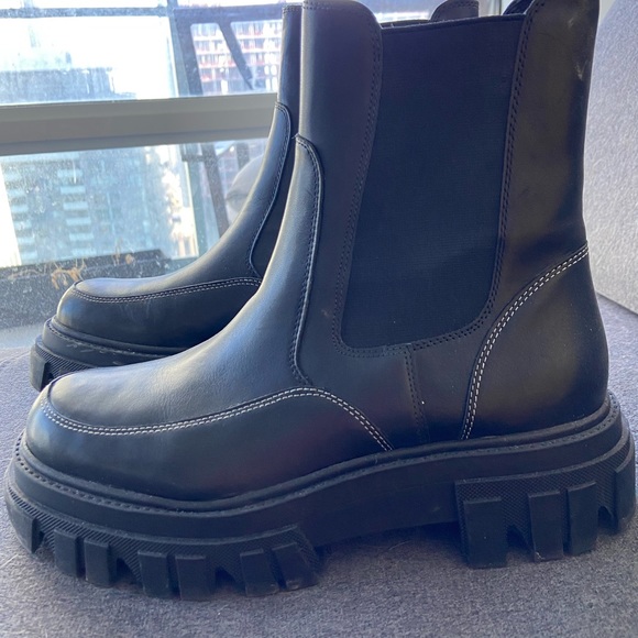 Marc Fisher Combat Boots - Picture 2 of 4